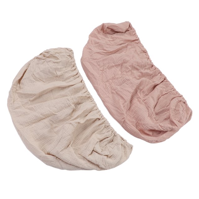 Soft Breathable Cotton Bassinet Fitted Sheets for Baby Mattress Hourglass Oval Rectangle