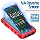 thumbnail image 5 of Multímetros 682 6000 Counts Multímetro digital LCD grande Smart Anti-burn Recargable Medidor universal VA Reverse Screen NCV Tester con linterna para voltaje Resistencia de corriente Capacitancia Temp ANENG Multímetros, 5 of 7