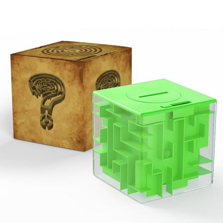 Money Maze Bank 3D Puzzle Coin Box Game Saving Maze For ...