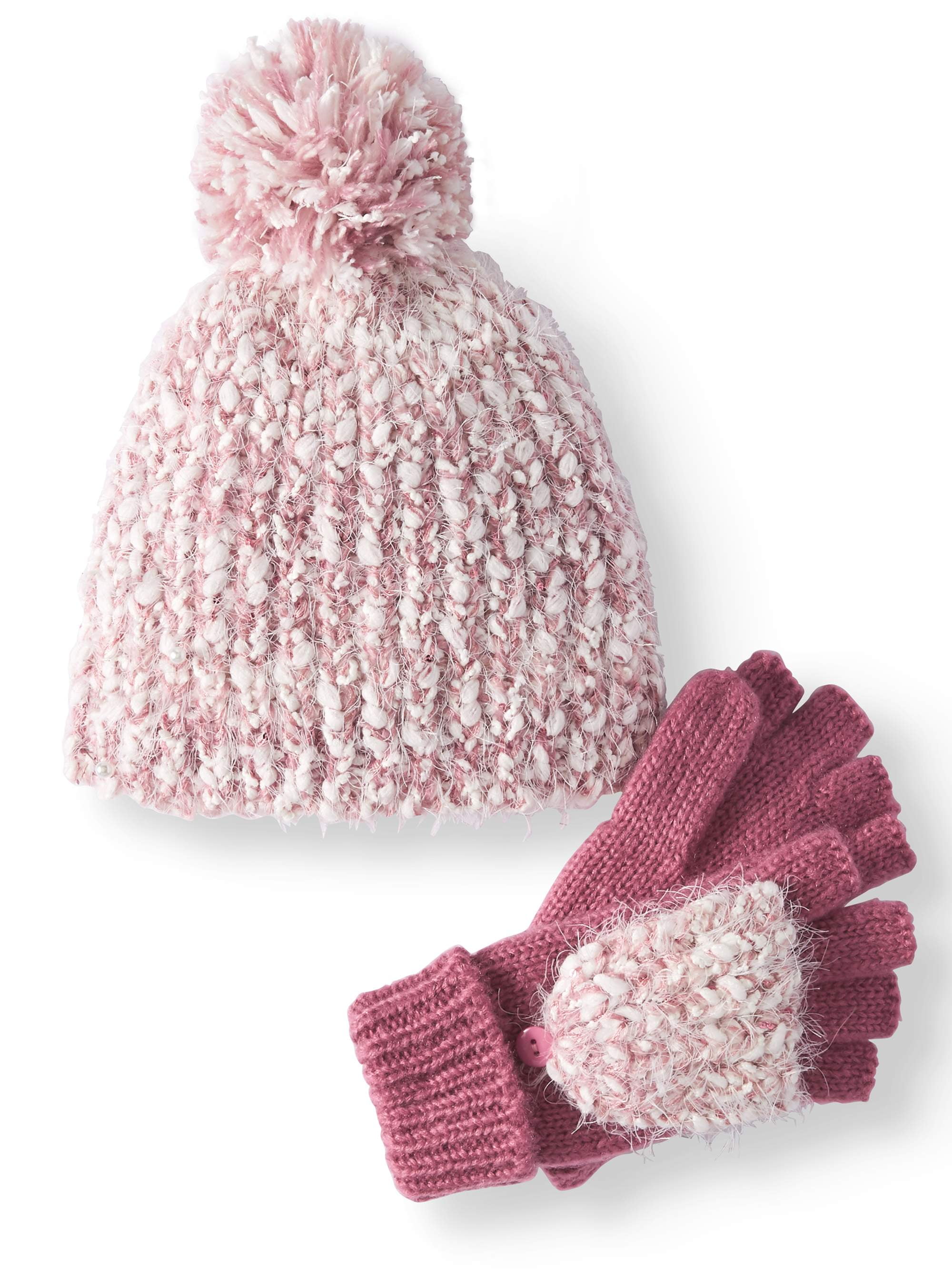 Cozy Marled Beanie \u0026 Poptop Glove 