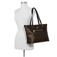 thumbnail image 2 of Coach Women's Coated Canvas and Leather Gallery Tote Handbag, Brown, 2 of 4