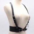 thumbnail image 2 of Waist Harness Belt Fashion Black Adjustable Waist Belt Strappy Body Accessories Jewelry for Women and Girls, 2 of 5
