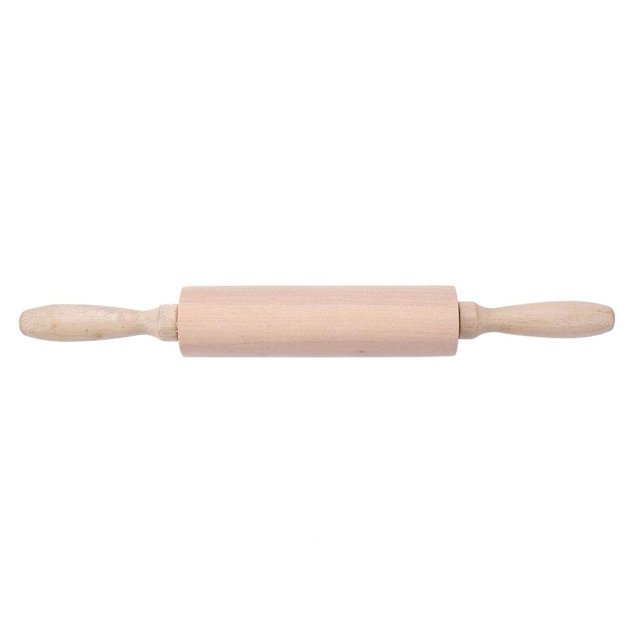 Rodillo de madera maciza para hornear galletas Fondant pastel masa rodillo herramientas de cocina Tmvgtek Libre de BPA