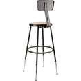 thumbnail image 2 of Pemberly Row 25-33" Height Adjustable Metal Heavy Duty Stool in Black, 2 of 9
