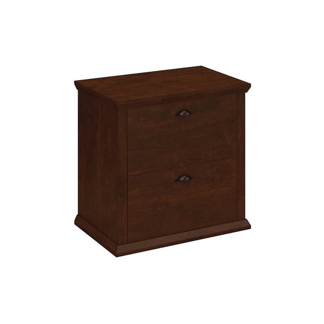 Yorktown Home Office Lateral File Cabinet in Antique Cherry - Engineered Wood