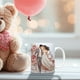 thumbnail image 4 of Valentine's Day Mug Wedding Theme Ceramic Mug Office Home Drinking Mug Valentine's Day Gift, 4 of 7