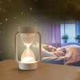 thumbnail image 3 of GROWTH TANK Lampe de Table Sablier de Nuit à Piles pour Chambre à Coucher Blanc, 3 of 9