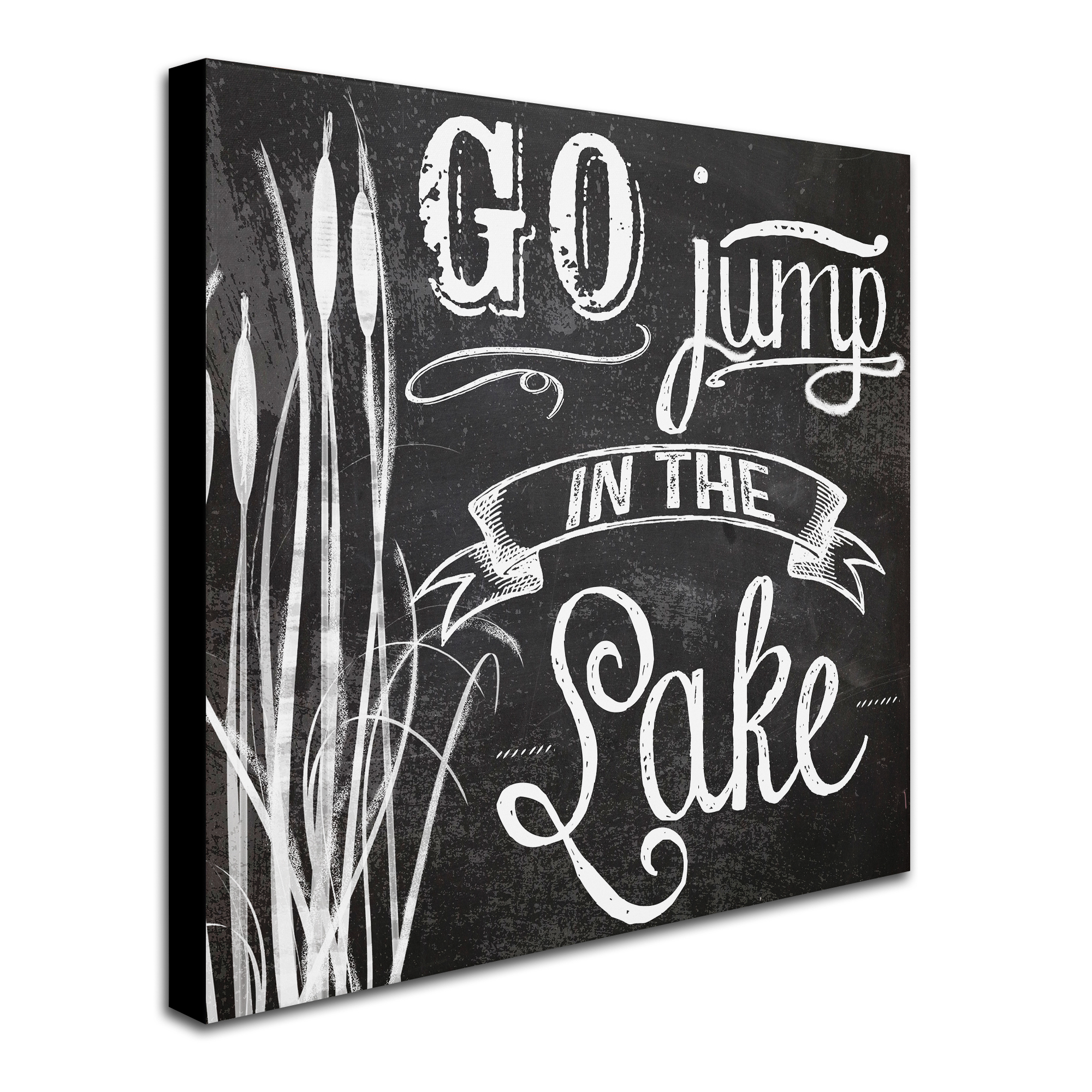 Trademark Fine Art "Lake House V" Canvas Art by Color Bakery