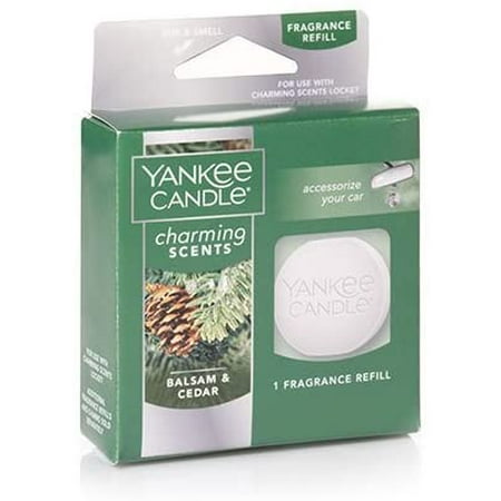 Yankee Candle Balsam & Cedar Charming Scents Fragrance Refill, Festive Scent