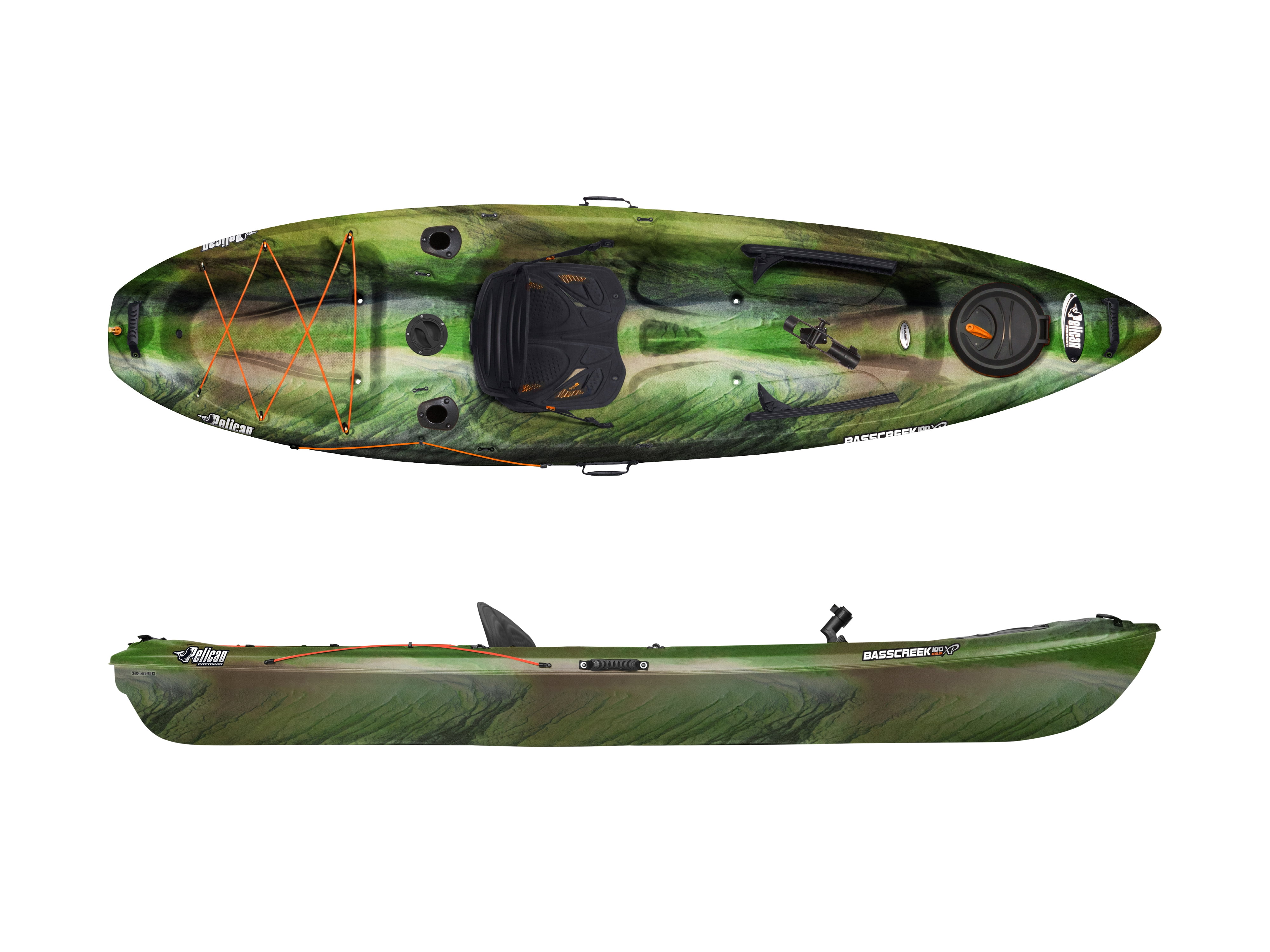 PELICAN BASSCREEK 100XP ANGLER FISHING KAYAK