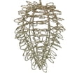 thumbnail image 4 of Ganz 4.75" Glittered Twisted Acorn Christmas Ornament - Gold, 4 of 6