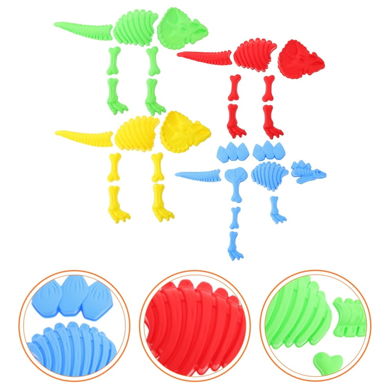 CoolSand Animal Sand Molds & Tools Kit (36 Pcs) - Works with All Other Play  Sand Brands - Includes: 10 Dinosaurs, 10 Animals & 12 Beach Molds, & 4