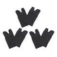 thumbnail image 4 of 3 Pairs Elastic Cotton Tabi Socks 2 Toe Socks -Flops Socks Unisex Black, 4 of 8