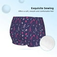 thumbnail image 2 of Pofeuu Dance Skull Star Print Soft Cotton Girls Boyshort panties Toddler Underwear-X-Large, 2 of 5