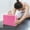 Hot Pink&nbsp;HT, variant on Xecvkr High Density Non Slip EVA Yoga Block Foam Brick for Pilates Body Stretching Dance Support Lightweight Odorless Fitness Flexibility 23x15x7.5cm 1 Block