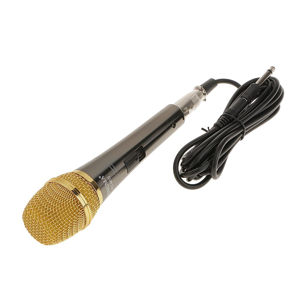 LeeQinersw PC-M10 Condenser Microphone Studio Microphone Microphone Microphone Black Gold
