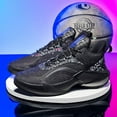 thumbnail image 5 of Men Fashion Athletic Basketball  Shoes Streetball Running Walking Gym Sports Sneakers Jogging Fitness Non Slip Outdoor Casual Cushioning Workout Shoes, 5 of 11