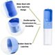 thumbnail image 5 of Botella de agua para perros sin fugas para caminar y hacer senderismo al aire libre, taza portátil para beber agua de viaje para perros con dispensador de tazones para mascotas sin, 5 of 5