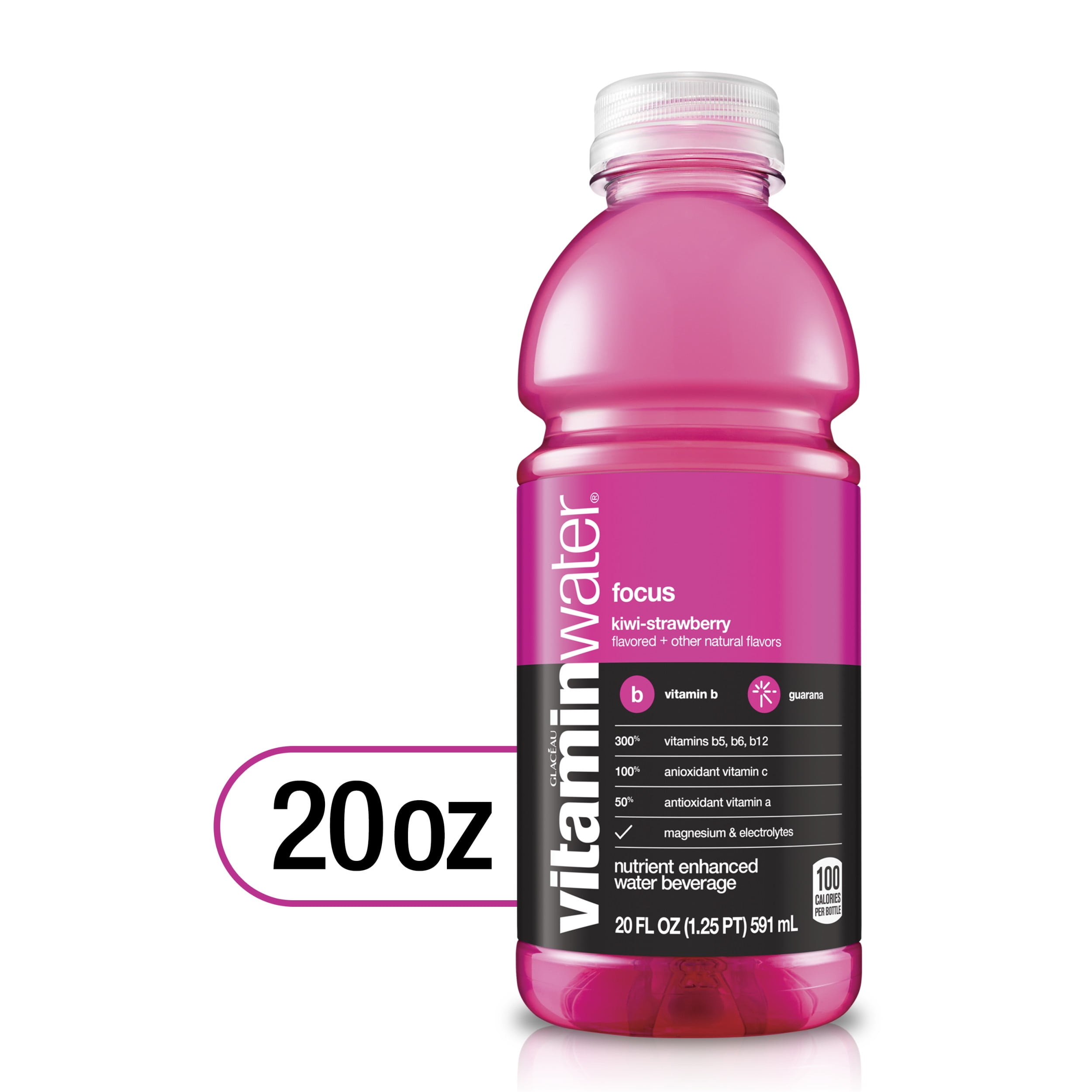 Buy vitaminwater focus electrolyte enhanced water w/ vitamins, kiwi