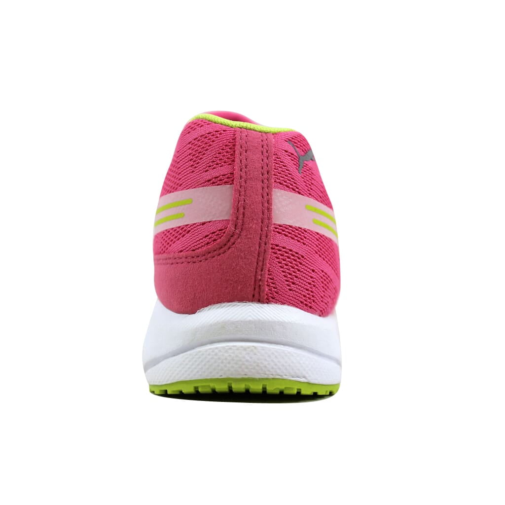 hot pink and white pumas