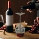thumbnail image 2 of Upside Down Wine Glass, Upside Down Goblet Glass, Fun Glassware Clear Goblet Glass for Bar Parties Women Men, 2 of 5