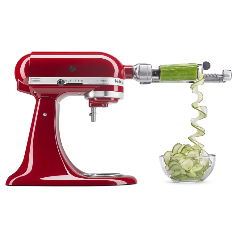 KitchenAid Mixer Attachment - KSM2APC Spiralizer Plus with Peeler
