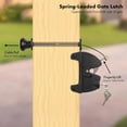 thumbnail image 3 of Key Lockable Latch For Vinyl And Metal Gates Gate Hardware Keyed Fence With Pull Cable ABS Barrure Pour Porte De Piscine Loquet Porte Piscine, 3 of 7