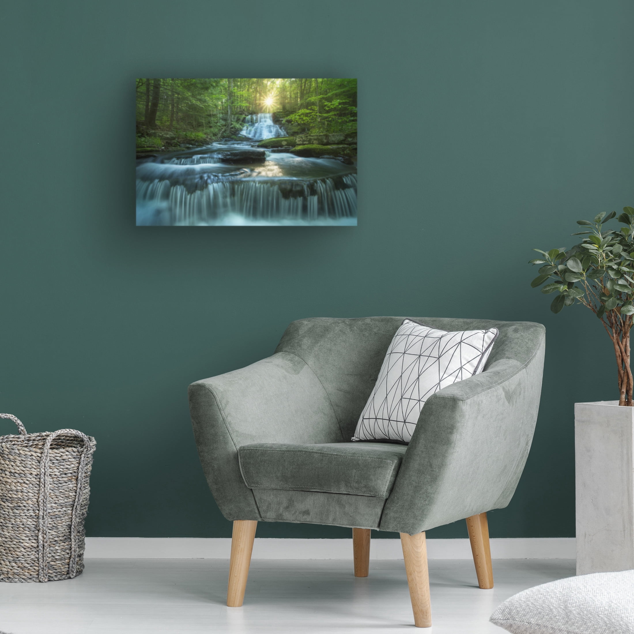 Canvas Wall Art - Patrick Zephyr 'Sublime' Wall Art for Living Room, Bedroom, or Office Décor by Trademark Fine Art - 47 x 30 Inches