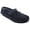 Navy Blue, variant on Mens Bruce Real Suede Moccasin Slippers