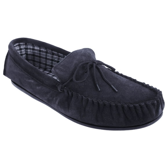 Mokkers Mens Bruce Real Suede Moccasin Slippers