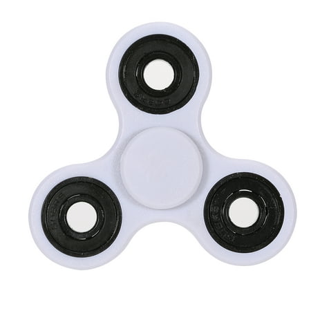Tri Finger Spinner Fidget Toy High Quality Hybrid Ceramic Bearing Spin Widget Focus Toy EDC Pocket Desktoy Gift for ADHD Children Adults Compact One Hand Fast (Best High Quality Spinners)