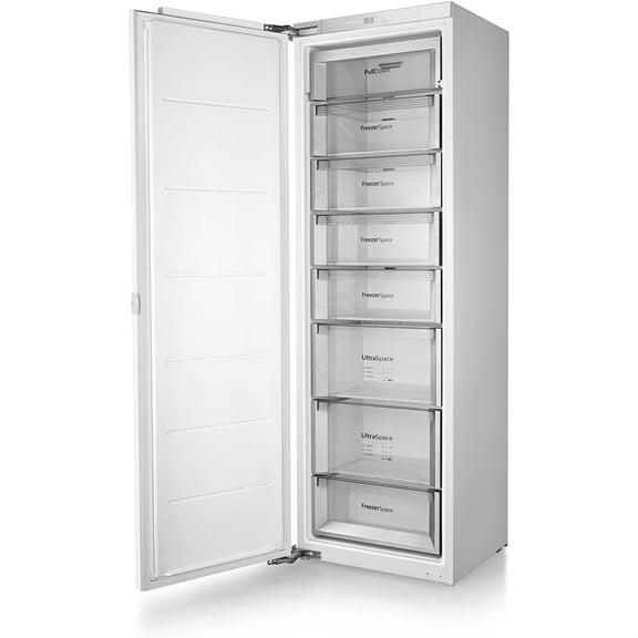 Ca'Lefort 22 Inch Panel Ready Refrigerator,BuiltIn All-Freezer Refrigerator with 8 Freezer Spaces, for Home Bars & Kitchen Designs(Panel Not Included)