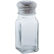 Norpro 3oz Classic Clear Glass Salt & Pepper Shaker with Stainless Steel Cap - Single Pack