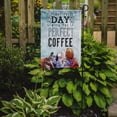 thumbnail image 2 of Start the Day Coffee Sign Garden Flag, 2 of 3