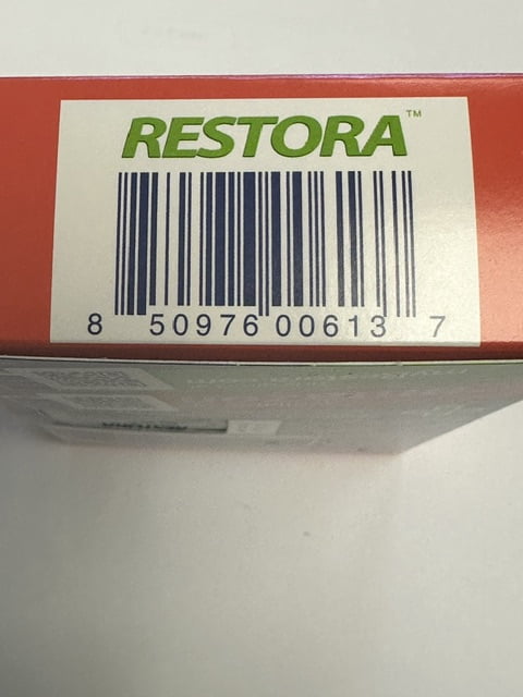 Restora Probiotic Supplement Immunity Booster Gut Health Omega 3, 30 Count