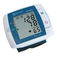 Simple Diagnostics Clever Choice Fully Auto Digital Talking Wrist BP Monitor with 120 Memory