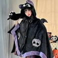 thumbnail image 4 of Women Wearable Blanket Hoodie Sweatshirt Blanket with Hood and Sleeves, 4 of 8