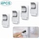 thumbnail image 2 of Broom Holder Mop Holder, Wall Mounted Self Adhesive Mop Clip Anti-Slip Wall Mounted Hook, 2 of 4