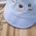 thumbnail image 2 of Sombrero de sol brillar para bebés 0-3 meses Gorra de béisbol de oso de dibujos animados, 2 of 5