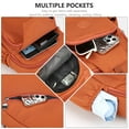 thumbnail image 4 of Entchin Crossbody Sling Bag for Women, Small Backpack Lightweight Chest Bag, Casual Day Pack Orange, 4 of 6