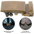 thumbnail image 4 of RENACLIPY Buckle for Belt Mens Belt Buckle Rectangular Design Light Brown Alloy 1Pcs, 4 of 5