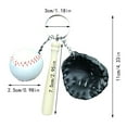 Halloween Savings 2024 2 Packs Keychains,Baseball Keychain Gifts For