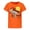 A42 Orange, variant on Yuncity Boys Girls Halloween T-Shirts Pumpkin Graphic Print Short Sleeve Tees Summer Fall Casual Cute Outdoor Activities Tops Size 1-2 Years