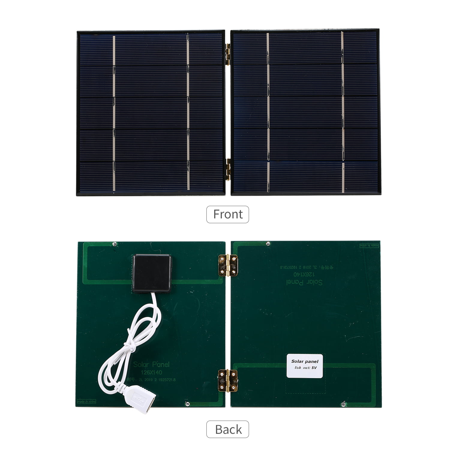 Spild satellit Romantik 7W/5V Portable Solar With USB Port Foldable Solar Panel Camping Hiking  Travel Compact Solar Power Phone For Tablet Laptop Cellphones - Walmart.com