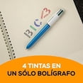 thumbnail image 2 of BIC Bolígrafo 4 Color Punto Mediano Caja con 6 Piezas Pluma Lapicero, 2 of 5