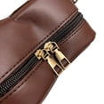 thumbnail image 6 of CSStudio Elegant Shoulder Bag Heart Shape PU Leather Small Handbag with Crossbody Strap, 6 of 7