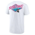 thumbnail image 3 of Men's White Michigan State Spartans Surf Break T-Shirt, 3 of 3