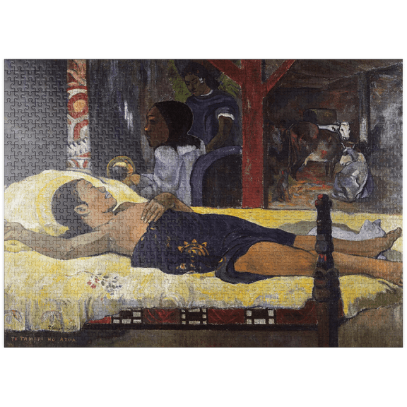 MyPuzzle - Paul Gauguins The Birth Of Christ Te (tamari No Atua) 1896 - Premium 1000 Piece Jigsaw Puzzle for Adults