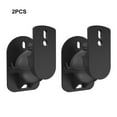 thumbnail image 2 of Xingzhi 2x Wall Mounted Speaker Bracket Adjustable Angle Suitable For Any Occaon Mini Speaker Stand black, 2 of 6