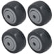 thumbnail image 3 of Rueda silenciosa de 4 Uds., carrito para muebles antibobinado de PU, rueda direccional, herramientas de Hardware de 2 pulgadas M, 3 of 9